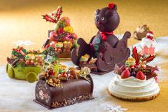 ブラックスノーマンを割ると、グミやチョコレートのお菓子が☆ オリエンタルホテル 東京ベ