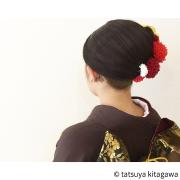 前髪がポイント！夜会巻きのアレンジまとめ♪初心者でも簡単にできるコツ