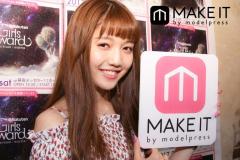 non‐noモデル松川菜々花、ドーリーなぱっちりデカ目の作り方とは？＜GirlsAward 2017 A／W フィ