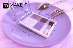 【セザンヌ】秋の新作アイシャドウを先取り！透明感UPの“スミレブラウン”に夢中