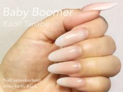 優しいグラデーションで愛されベイビーブーマーに！オフィスネイルはシンプル綺麗が最強