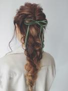 簡単なのに超かわいい♡くるりんぱを使った女子力高めな髪型アレンジ