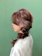 くるりんぱで叶えるこなれヘア♪ロングのおしゃれヘアアレンジ