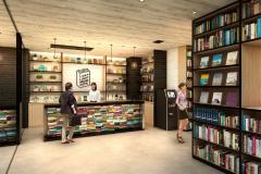 24時間営業のブックカフェ併設「ランプライトブックスホテル名古屋」来春開業