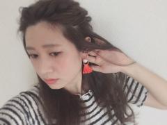 すっきりとまとめて好印象に！前髪アップで印象チェンジ♡