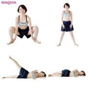 おうちで簡単！ 本島彩帆里式「美尻スクワット」で全身の巡りをアップ | lMAQUIA