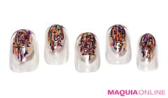 変形フレンチで楽しむ「ツイード」ネイルが、今一番新鮮！ | lMAQUIA