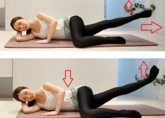 デスクワークの方に◎！腰上の浮き輪肉と内ももに効くエクササイズ