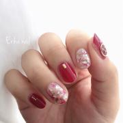 余ったホロ＆シェルを活用！ 不器用でもできる“白べっ甲ネイル”のやり方♡