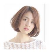 丸顔さんにおすすめ！ショートボブで丸顔をカバーしよう♡