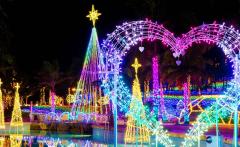 沖縄最大級の冬イルミ「スターダストファンタジア」100万の星たちが彩る光の世界