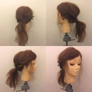 編み込みやサイド流しなど、ポニーテールに似合う前髪アレンジ10選♡