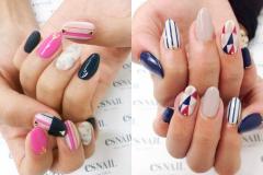 指を綺麗に見せる効果あり！バリエ豊富な“ストライプネイル”でオシャレ度アップ