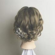 結婚式やパーティーに♡短くてもできるボブ＆ミディアムの褒められアレンジ