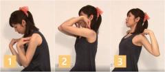 1日1分でスッキリ！肩コリ撃退＆太りにくい体になる簡単ストレッチ