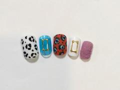 個性派レオパードで、テンションUP!【365日ネイル】 |