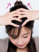 頭皮コリコリ…なら3分マッサージ！ザビエル＆カチューシャゾーンが肝 |
