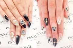 今期注目の“モノトーンネイル”が大人の魅力たっぷり