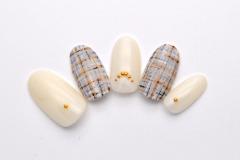 大人ツイード風ネイル【365日ネイル】 |