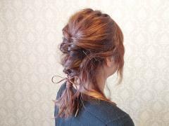 抜群にこなれる♪“紐”を巻いて作る、くるりんぱアレンジがかわいくて今っぽい