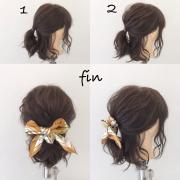 簡単！ミディアムに合うヘアアレンジまとめ♡初心者でもできるんです