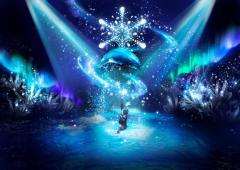 海の世界に冬の魔法がかかる「アクアパーク品川」が雪氷きらめくファンタジックな世界に