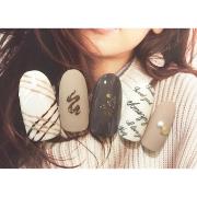 高級チョコみたい♡冬にぴったりな「チョコレートネイル」デザイン