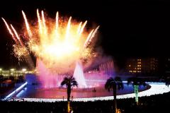 よみうりランド、過去最大花火噴水ショー＆アートマッピングの限定ショー開催