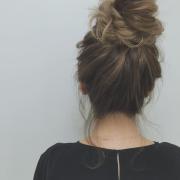 マフラー巻いてもボサボサにならない！冬のすっきりまとめ髪アレンジ1week