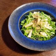 「 水菜と梨と胡麻のあっさりフルーツサラダ」美容エディター・門司紀子のToday’s SALAD #1
