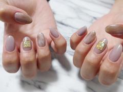 絶妙な色味にキュン♡「アンニュイ」ラベンダーネイル８選