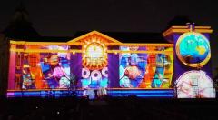 ハウステンボスで世界各国のプロジェクションマッピングが競演