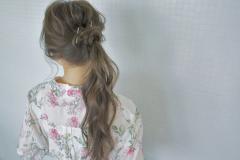 アラサー に足りないのはコレだった♡「ゴールドピン」を使った大人華やぎアレンジ