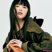 【鈴木えみ×イガリシノブ】定番ミリタリーはゴールドの新鮮さで刷新！ | lMAQUIA