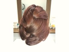 ショートな気分を楽しめる！イメチェンできるショートボブ風編み込みスタイル