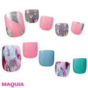 指先から春を先取り！ 大人パステルで視線を独り占めする簡単セルネイルレシピ | lMAQUIA