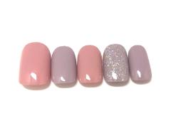 大人のラメは、スモーキーカラーで上品に！【365日ネイル】 |