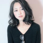 ミディアム×ゆるふわパーマで愛され系へ♡男ウケばっちりです！