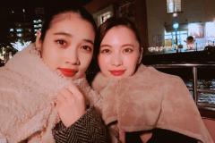 宮田聡子＆林田岬優、洞窟探検に「楽しい！」北九州旅で美人2ショット公開