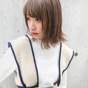 【カラー別】切りっぱなしミディアムヘアについ見惚れちゃう♡