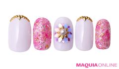 好感度高めな「インパクトビジュー」ネイルで、モテはいただき！ | lMAQUIA