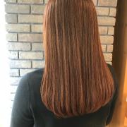 オレンジ系の髪色で今っぽアクティブな印象に♡イメチェンしよ！