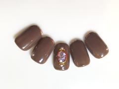 バレンタイン間近！チョコレートのような甘い指先に【365日ネイル】 |