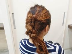 意外と簡単！堅結びだけで作れるノットヘアースタイルのルーズ感がかわい過ぎる☆