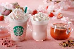 スタバ、SAKURAシリーズ史上初のティー登場　新ドリンクで一足早い春を満喫