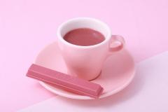 天然ピンクチョコレート「ルビー」が飲むスイーツに変身