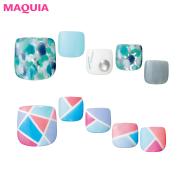 つま先から初夏を先取り！ クーリッシュカラーネイルで洒落感急上昇 | lMAQUIA