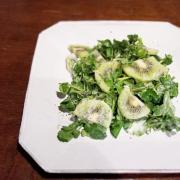 美肌＆アンチエイジング効果抜群！ キウイとクレソンのサラダ／Today’s SALAD #35 |