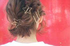 ショートヘアでも簡単にイメチェン♪ピンを使ったヘアアレンジを紹介