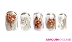 斬新で大胆！ 遊び心がつまったカラフルな「春フラワー」ネイル | lMAQUIA